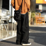 iphop Overalls Baggy Casual High Street Mopping Trousers