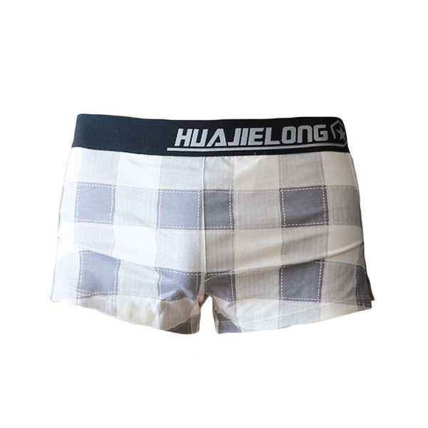 Men's Underwear Mid-waist Four-corner Boxer Underwear Breathable Cotton Plus Size